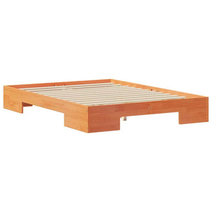 Σκελετός Κρεβατιού Καφέ 140 x 190 cm - Pakobazaar