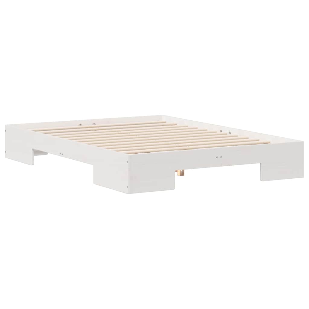Σκελετός Κρεβατιού Λευκό 135 x 190 cm - Pakobazaar