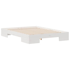 Σκελετός Κρεβατιού Λευκό 135 x 190 cm - Pakobazaar