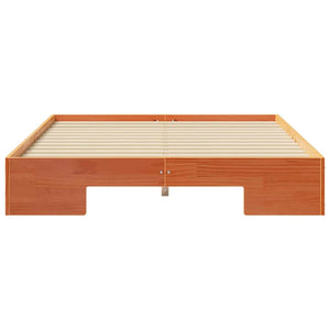 Σκελετός Κρεβατιού Καφέ 135 x 190 cm - Pakobazaar