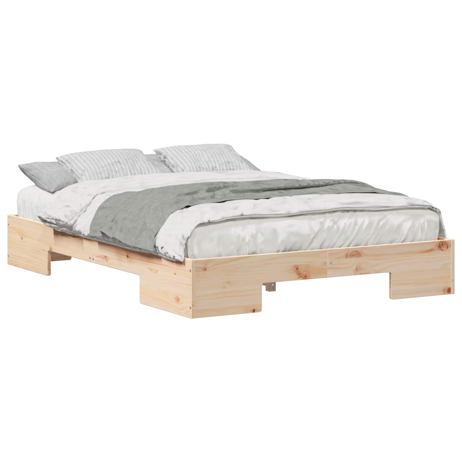 Σκελετός Κρεβατιού Καφέ 120 x 190 cm - Pakobazaar