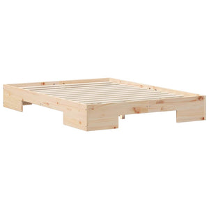 Σκελετός Κρεβατιού Καφέ 120 x 190 cm - Pakobazaar