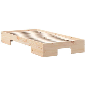 Σκελετός Κρεβατιού Καφέ 90 x 200 cm - Pakobazaar
