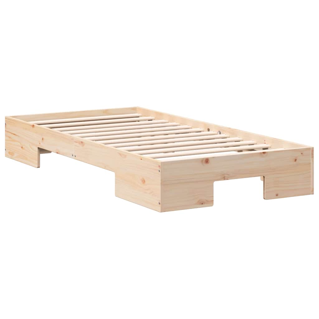 Σκελετός Κρεβατιού Καφέ 80 x 200 cm - Pakobazaar