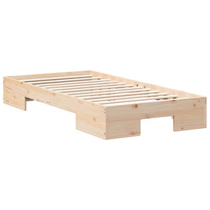Σκελετός Κρεβατιού Καφέ 80 x 200 cm - Pakobazaar