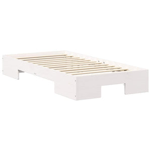 Σκελετός Κρεβατιού Λευκό 90 x 190 cm - Pakobazaar