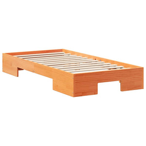 Σκελετός Κρεβατιού Καφέ 75 x 190 cm - Pakobazaar