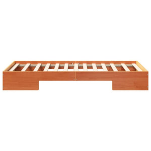 Σκελετός Κρεβατιού Καφέ 75 x 190 cm - Pakobazaar