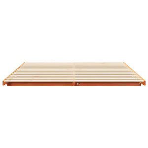 Σκελετός Κρεβατιού Κερωτό καφέ 180 x 210 cm