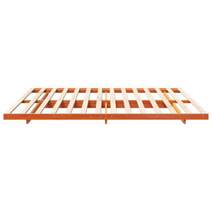 Σκελετός Κρεβατιού Κερωτό καφέ 180 x 210 cm