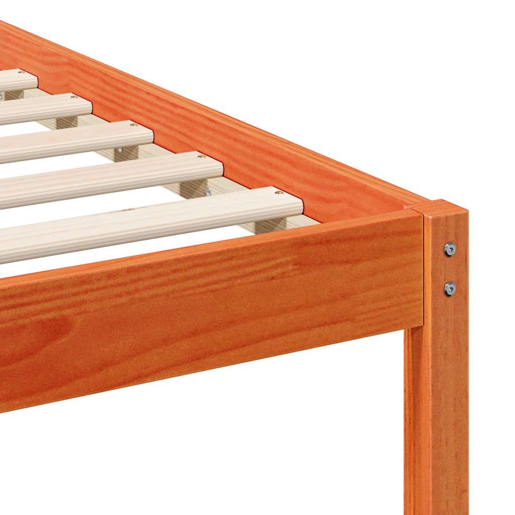 Κρεβατοκάμαρα με Πλαϊνά Τραπέζια Κερωτό καφέ 160 x 220 cm