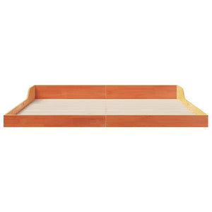 Σκελετός Κρεβατιού Κερωτό καφέ 180 x 200 cm