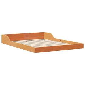 Σκελετός Κρεβατιού Κερωτό καφέ 120 x 190 cm