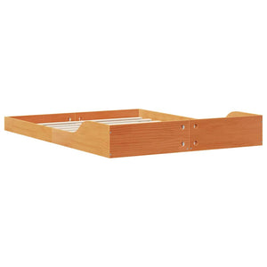 Σκελετός Κρεβατιού Κερωτό καφέ 120 x 190 cm