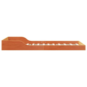 Σκελετός Κρεβατιού Κερωτό καφέ 100 x 220 cm