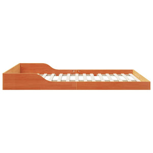 Σκελετός Κρεβατιού Κερωτό καφέ 140 x 220 cm