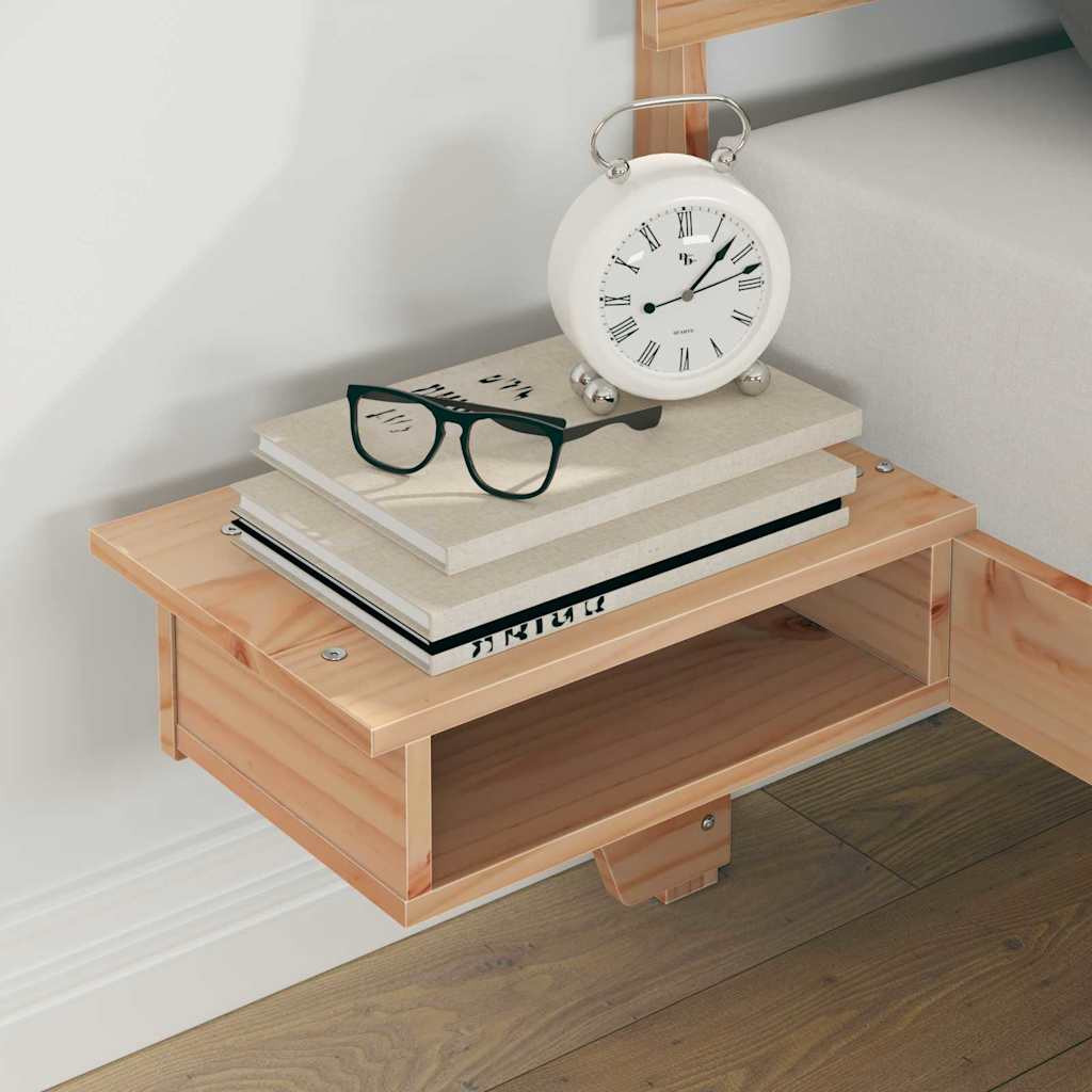 Σκελετός Κρεβατιού Καφέ 150 x 200 cm Στερεά ξυλεία πεύκου