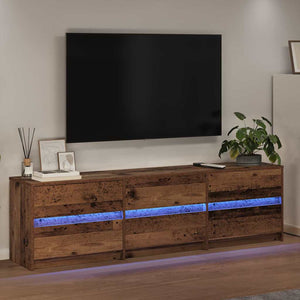 Μονάδες TV 180 x 34 x 50 εκ Παλιό Ξύλο Επεξεργασμένο Ξύλο