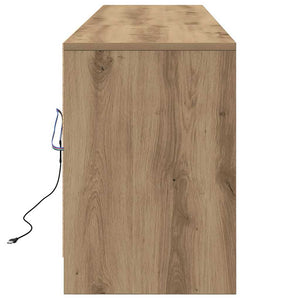 Μονάδες TV 2 τμχ. Artisan Oak Επεξεργασμένο Ξύλο