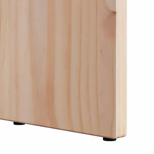 Τραπεζάκι σαλονιού Φυσικό 50 x 50 x 35 cm Μασίφ ξύλο πεύκου