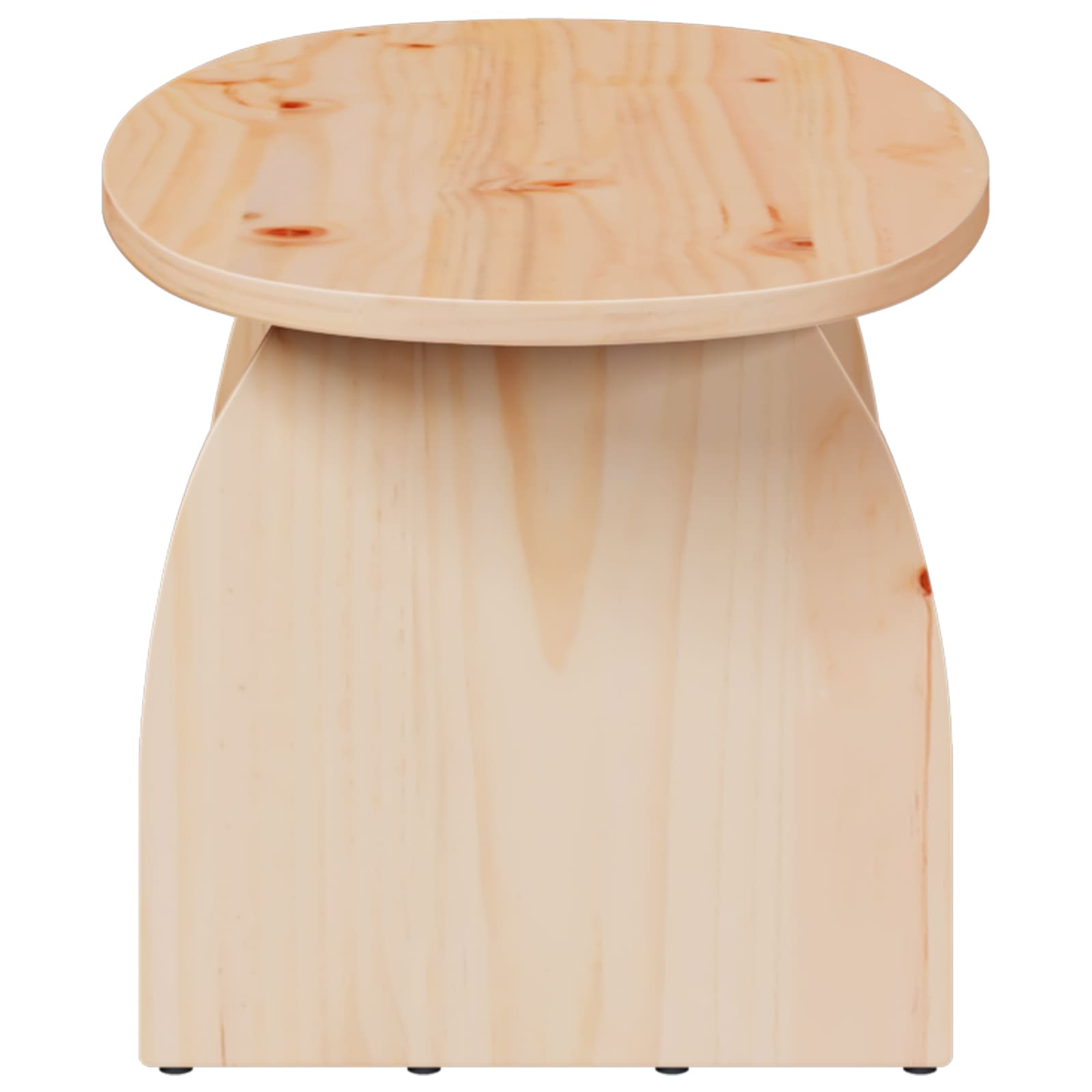 Τραπεζάκι σαλονιού Καφέ 80 x 40 x 35 cm Στερεά ξυλεία πεύκου