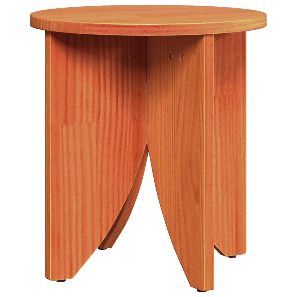 Τραπεζάκι σαλονιού 2 pcs Κερωτό καφέ