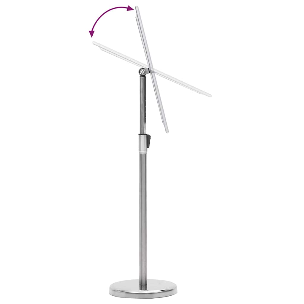 Βάσεις Αφισών 2 pcs Ασημί 32,7 x 24 x 108 εκ. Αλουμίνιο