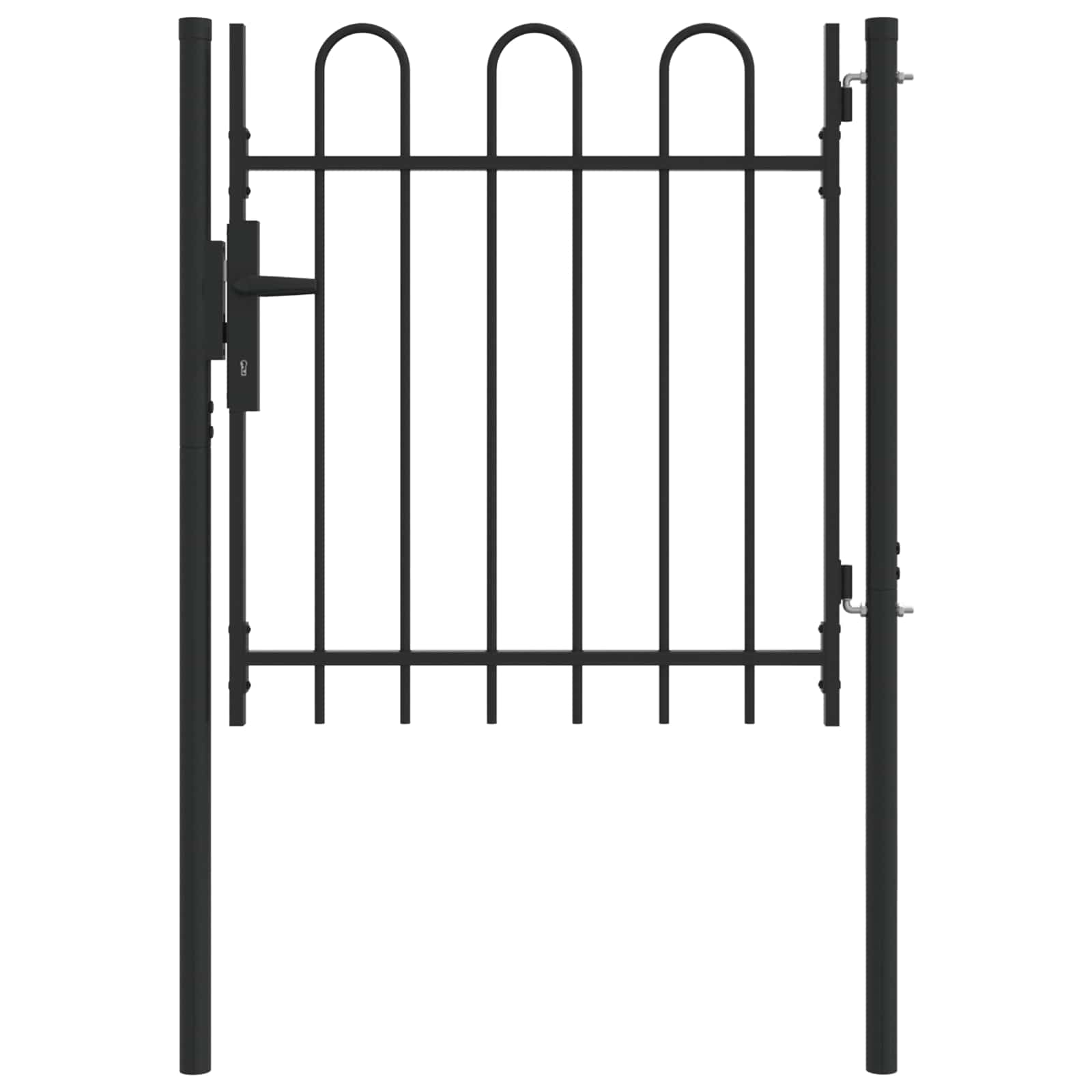 Πύλη Φράχτη BOXTEL 103 x 150 cm Χάλυβας με επίστρωση πούδρας - Pakobazaar