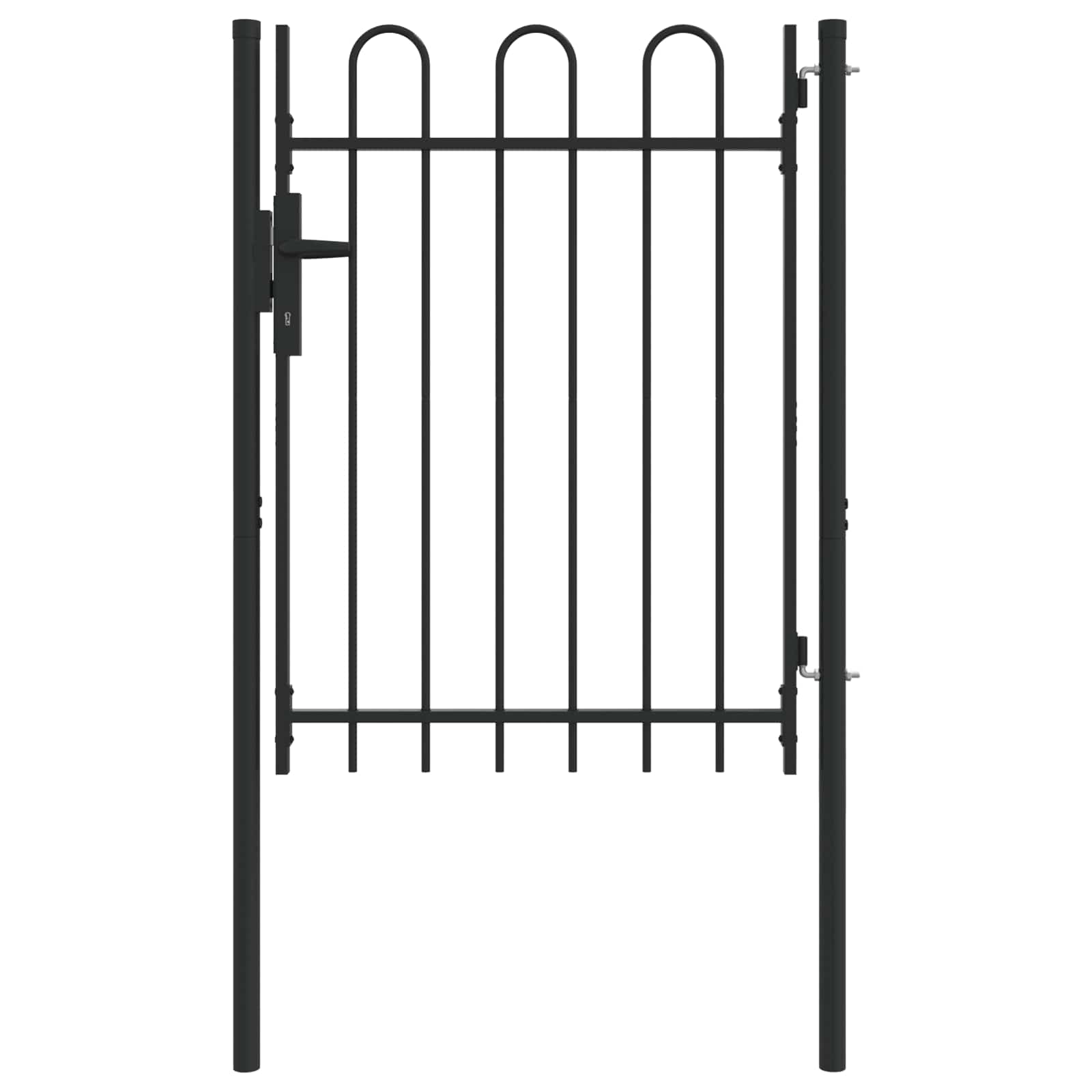 Πύλη Φράχτη BOXTEL 103 x 175 cm Χάλυβας με επίστρωση πούδρας
