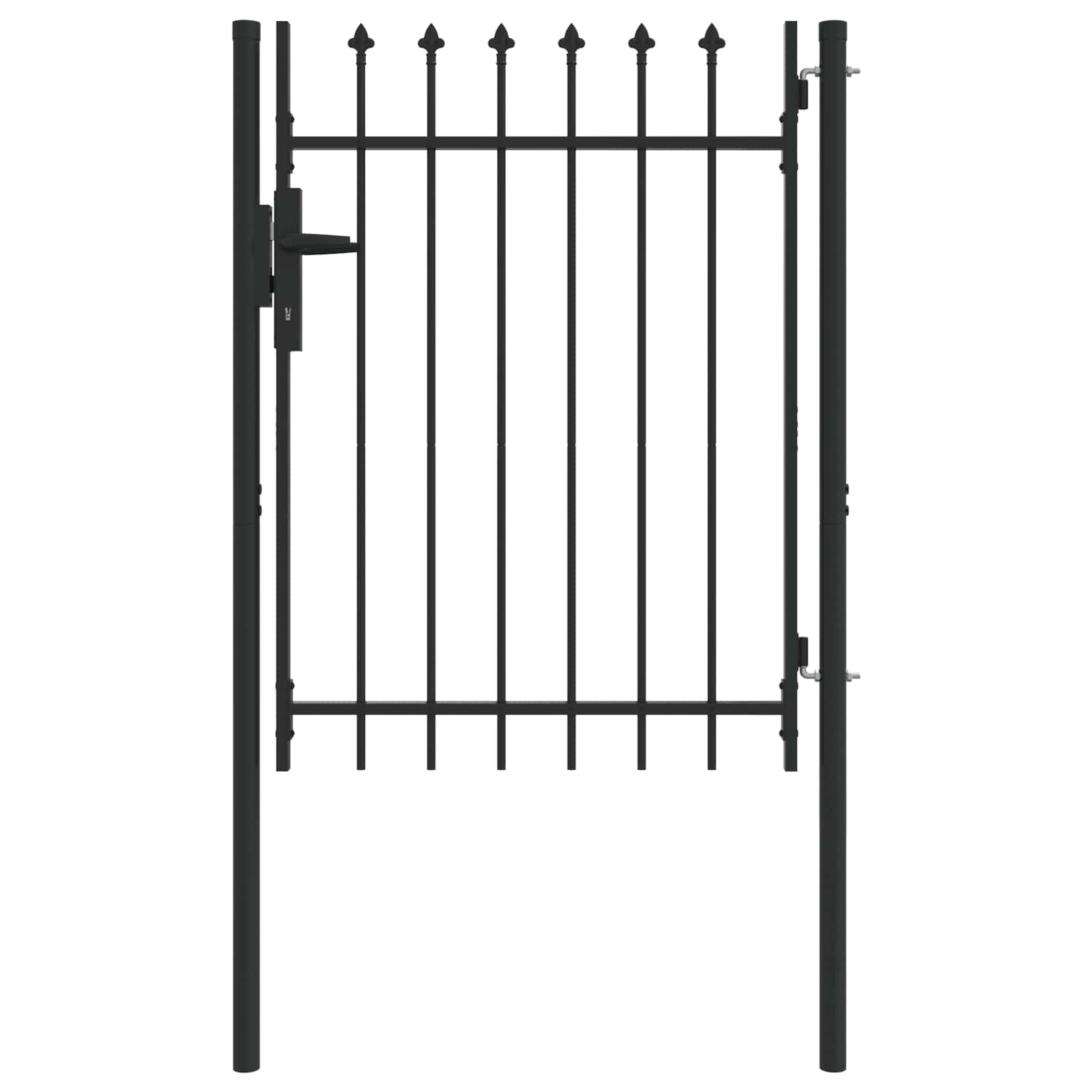 Πύλη Φράχτη BOXTEL 103 x 175 cm Χάλυβας με επίστρωση πούδρας