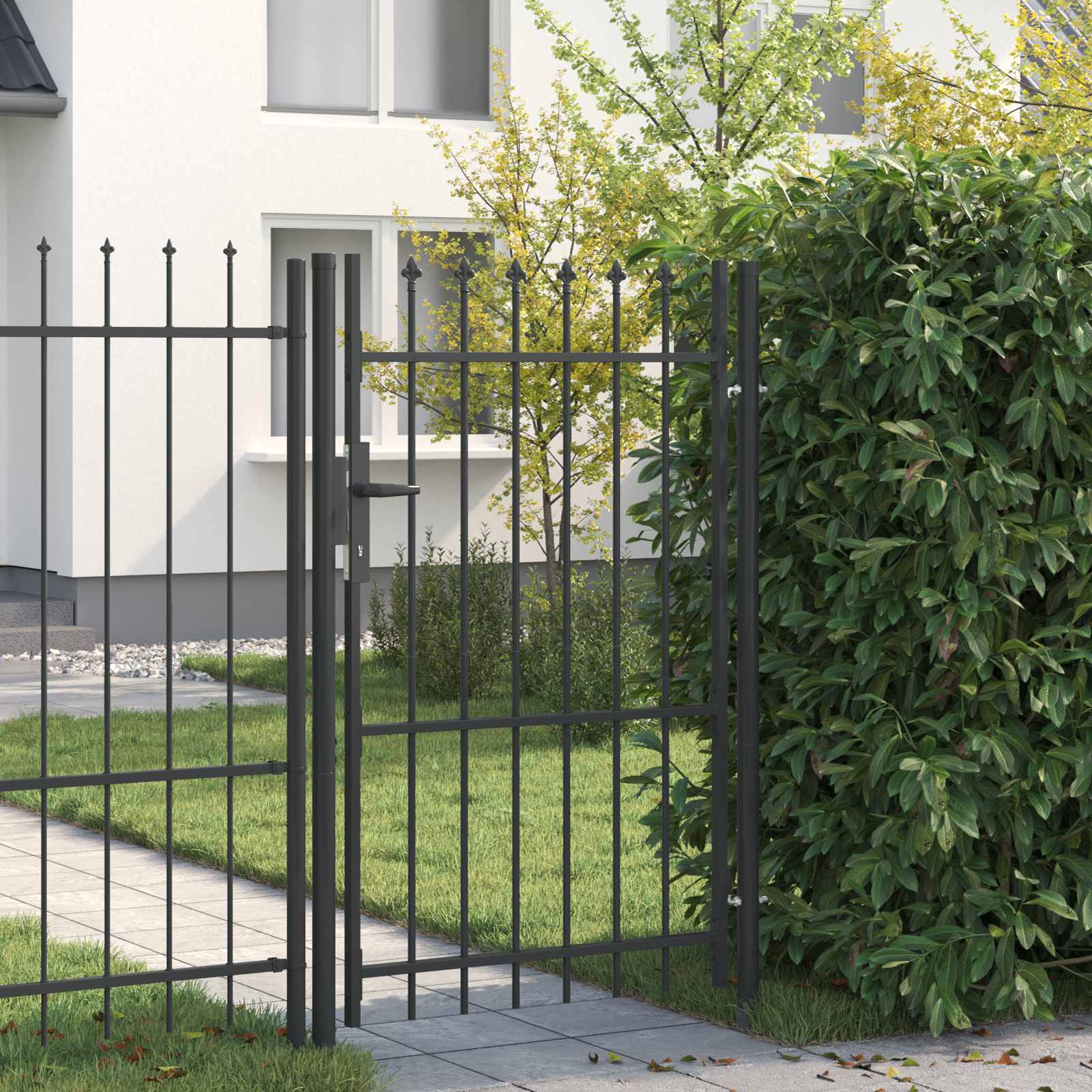 Πύλη Φράχτη BOXTEL 103 x 200 cm Χάλυβας με επίστρωση πούδρας