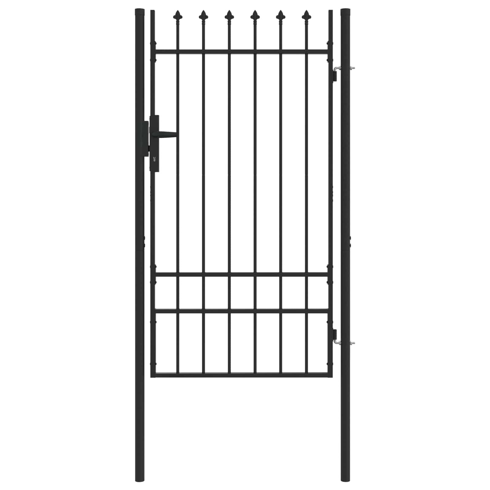 Πύλη Φράχτη BOXTEL 103 x 225 cm Χάλυβας με επίστρωση πούδρας - Pakobazaar