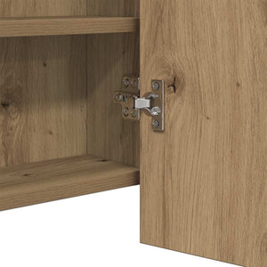 LED Καθρέφτης Ντουλάπας Artisan Oak 100 x 12 x 45 εκατοστά - Pakobazaar