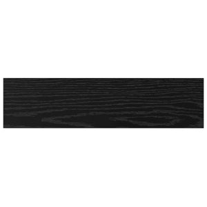 Ράφι Βιβλίων 4 pcs Μαύρο 40 x 10 x 1,5 cm Επεξεργασμένο ξύλο - Pakobazaar