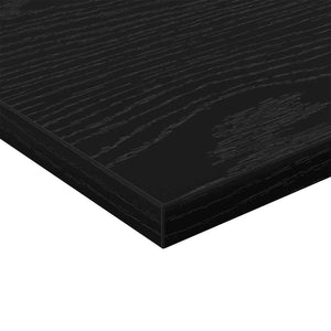 Ράφι Βιβλίων 4 pcs Μαύρο 40 x 30 x 1,5 cm Επεξεργασμένο ξύλο - Pakobazaar