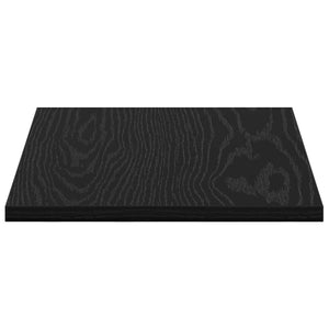 Ράφι Βιβλίων 4 pcs Μαύρο 40 x 30 x 1,5 cm Επεξεργασμένο ξύλο - Pakobazaar