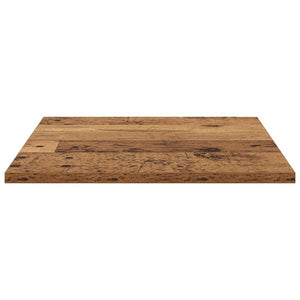 Ράφι Βιβλίων 4 pcs Καφέ 40 x 40 x 1,5 cm Επεξεργασμένο ξύλο - Pakobazaar