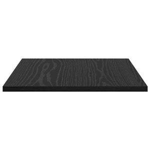 Ράφι Βιβλίων 4 pcs Μαύρο 40 x 40 x 1,5 cm Επεξεργασμένο ξύλο - Pakobazaar