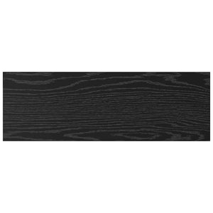 Ράφι Βιβλίων 4 pcs Μαύρο 60 x 20 x 1,5 cm Επεξεργασμένο ξύλο - Pakobazaar