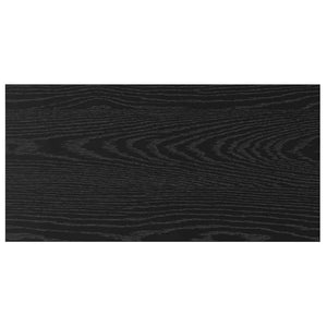 Ράφι Βιβλίων 4 pcs Μαύρο 60 x 30 x 1,5 cm Επεξεργασμένο ξύλο - Pakobazaar