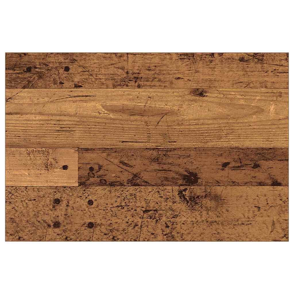 Ράφι Βιβλίων 4 pcs Καφέ 60 x 40 x 1,5 cm Επεξεργασμένο ξύλο - Pakobazaar