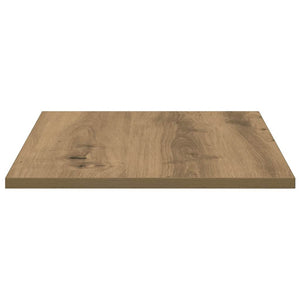 Ράφι Βιβλίων 4 pcs Καφέ 60 x 40 x 1,5 cm Επεξεργασμένο ξύλο - Pakobazaar