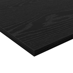 Ράφι Βιβλίων 4 pcs Μαύρο 60 x 40 x 1,5 cm Επεξεργασμένο ξύλο - Pakobazaar
