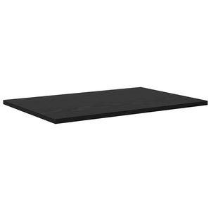 Ράφι Βιβλίων 4 pcs Μαύρο 60 x 40 x 1,5 cm Επεξεργασμένο ξύλο - Pakobazaar