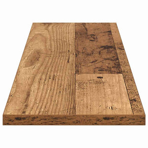 Ράφι Βιβλίων 4 pcs Καφέ 80 x 20 x 1,5 cm Επεξεργασμένο ξύλο - Pakobazaar