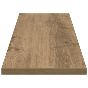 Ράφι Βιβλίων 4 pcs Καφέ 80 x 20 x 1,5 cm Επεξεργασμένο ξύλο - Pakobazaar