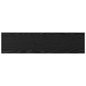 Ράφι Βιβλίων 3 επίπεδα 4 τμχ. 80 x 20 x 1,5 cm Μαύρο - Pakobazaar