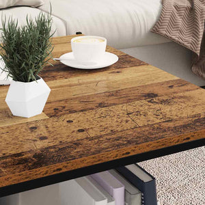 Ράφι Βιβλίων 4 pcs Καφέ 80 x 40 x 1,5 cm Επεξεργασμένο ξύλο - Pakobazaar
