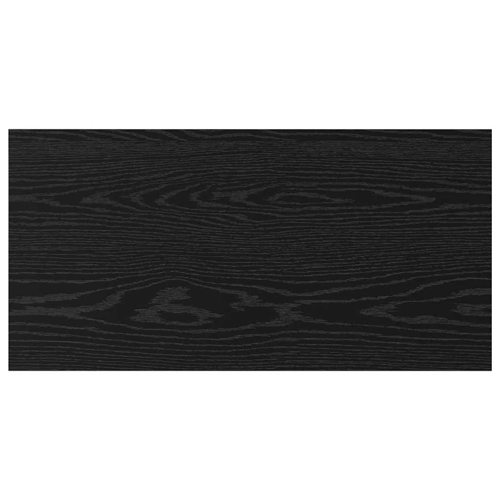 Ράφι Βιβλίων 4 pcs Μαύρο 80 x 40 x 1,5 cm Επεξεργασμένο ξύλο - Pakobazaar