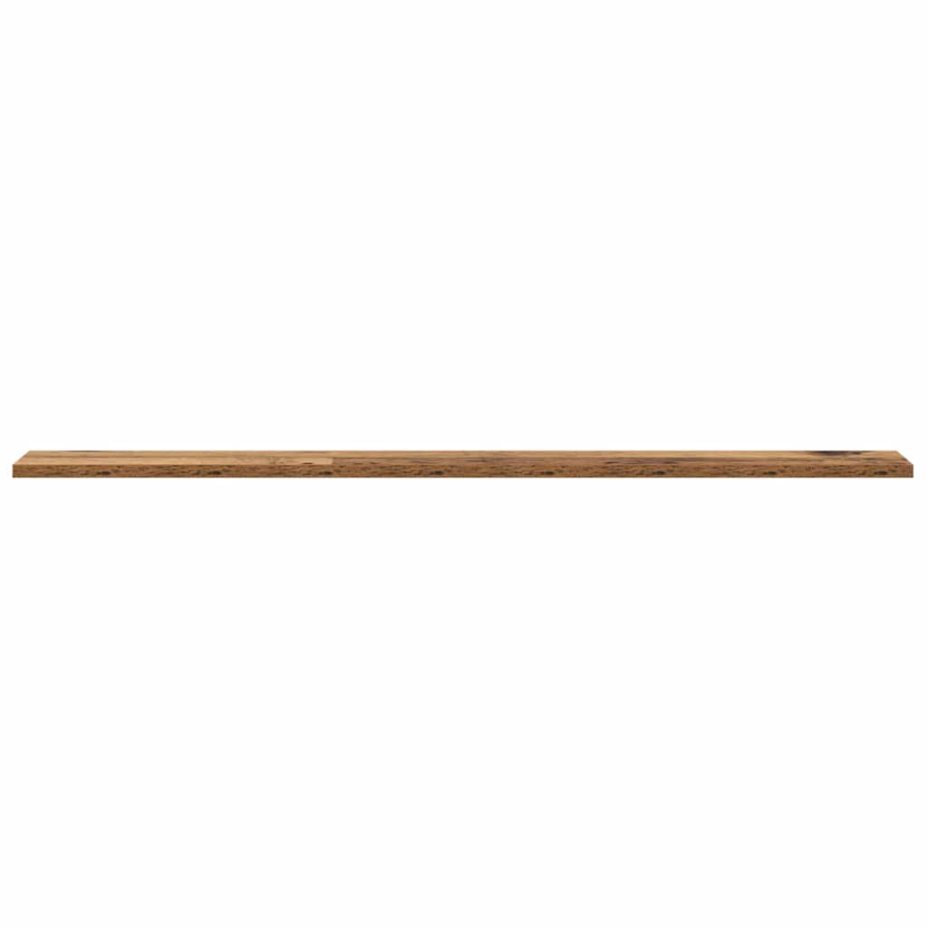 Ράφι Βιβλίων 4 pcs Καφέ 100 x 10 x 1,5 cm Επεξεργασμένο ξύλο - Pakobazaar
